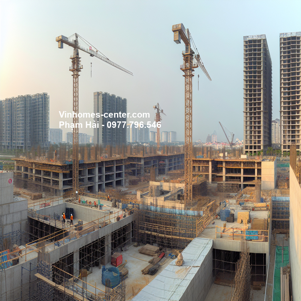 Tiến độ Vinhomes Bắc Ninh - hình ảnh minh họa dự án