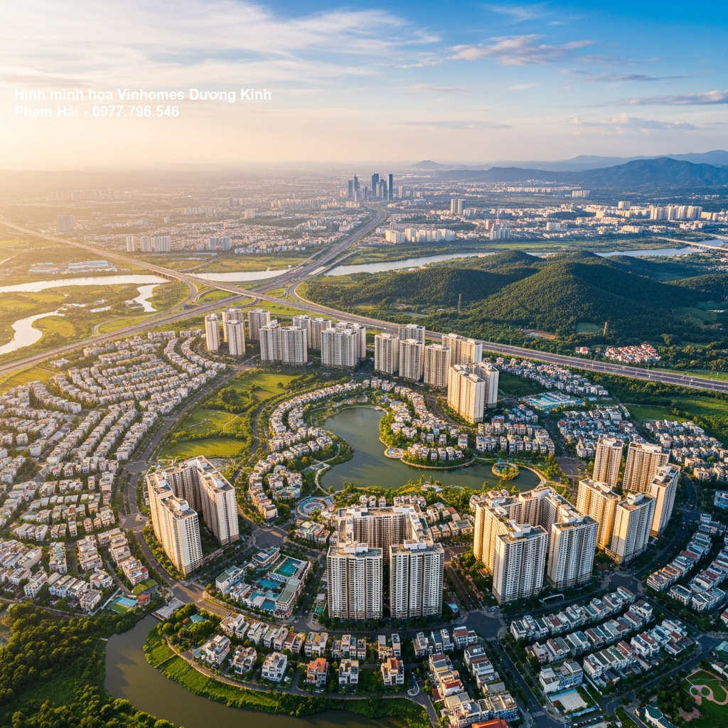 Vinhomes Dương Kinh - hình ảnh minh họa dự án