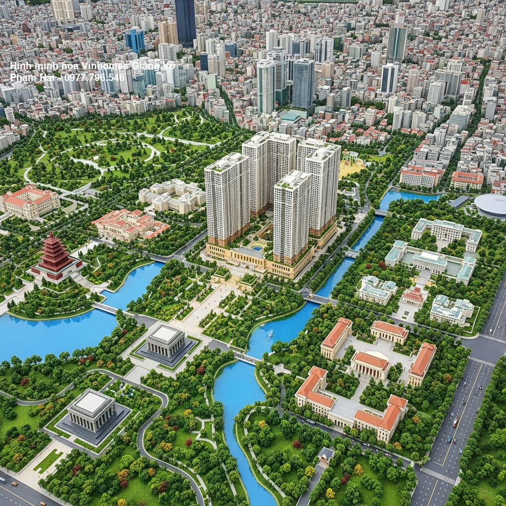 Vinhomes Giảng Võ - hình ảnh minh họa dự án
