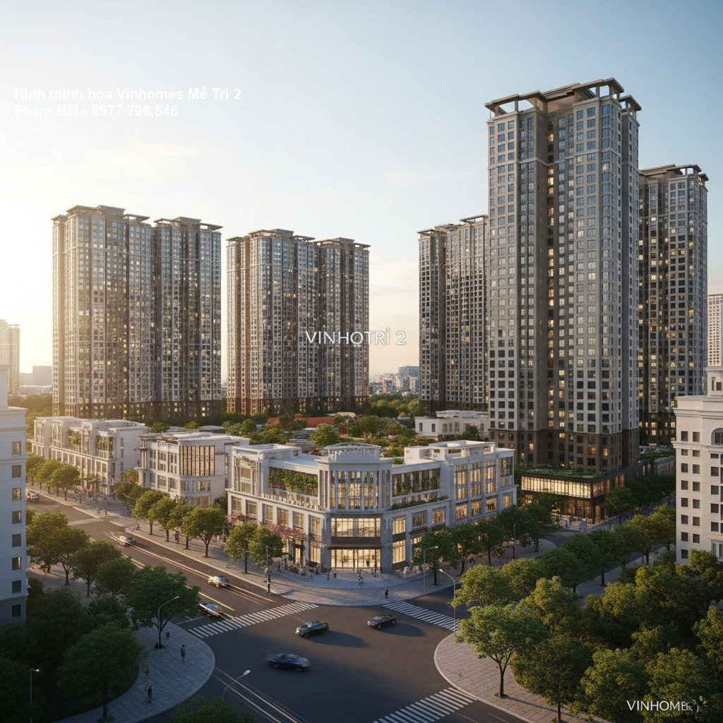 Vinhomes Mễ Trì 2 - hình ảnh minh họa dự án