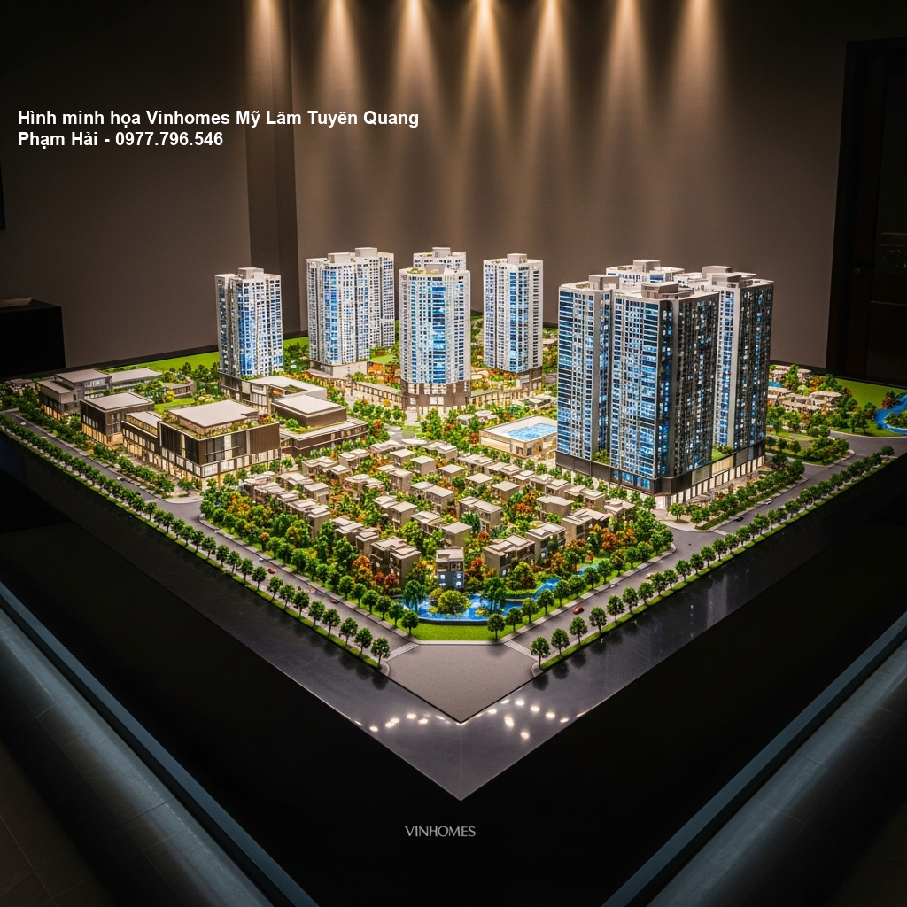 Vinhomes Mỹ Lâm Tuyên Quang - hình ảnh minh họa dự án