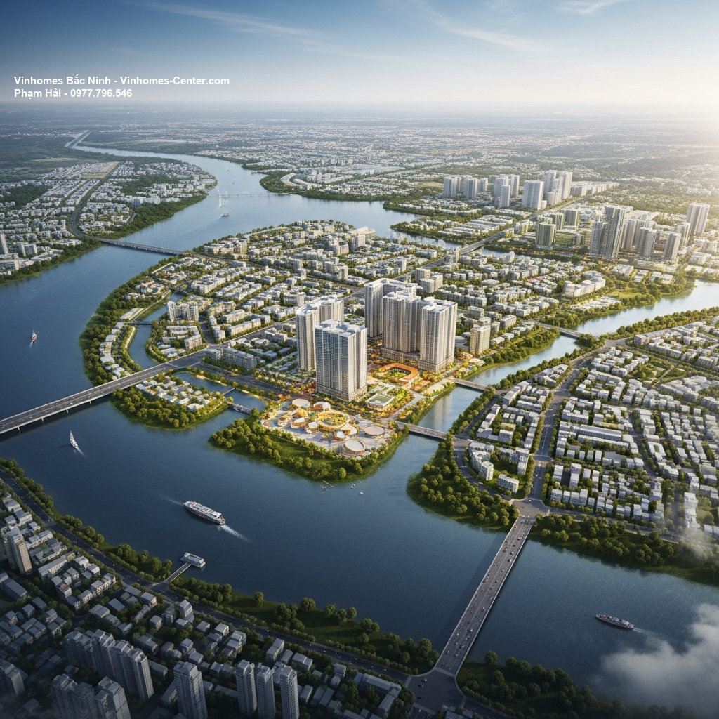 quy hoạch vinhomes hòa long - hình ảnh minh họa dự án