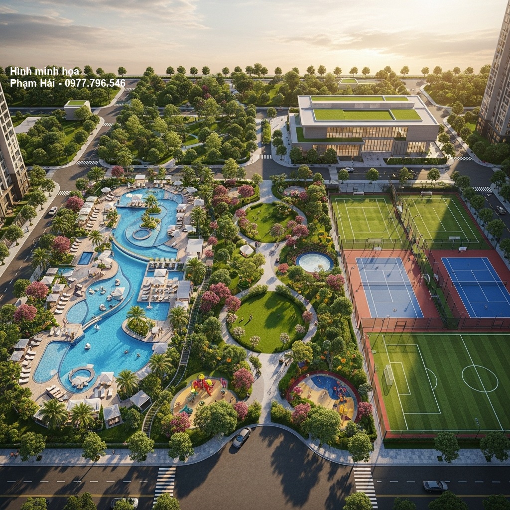 Khám Phá Dự Án Vinhomes Mỹ Lâm Tuyên Quang - Cuộc Sống Đẳng Cấp 3 Hình ảnh dự án