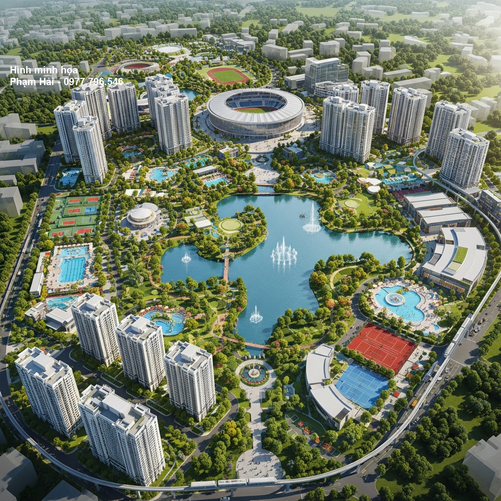 Khám Phá Dự Án Vinhomes Olympic: Thiên Đường Nghỉ Dưỡng Đẳng Cấp 3 Hình ảnh dự án