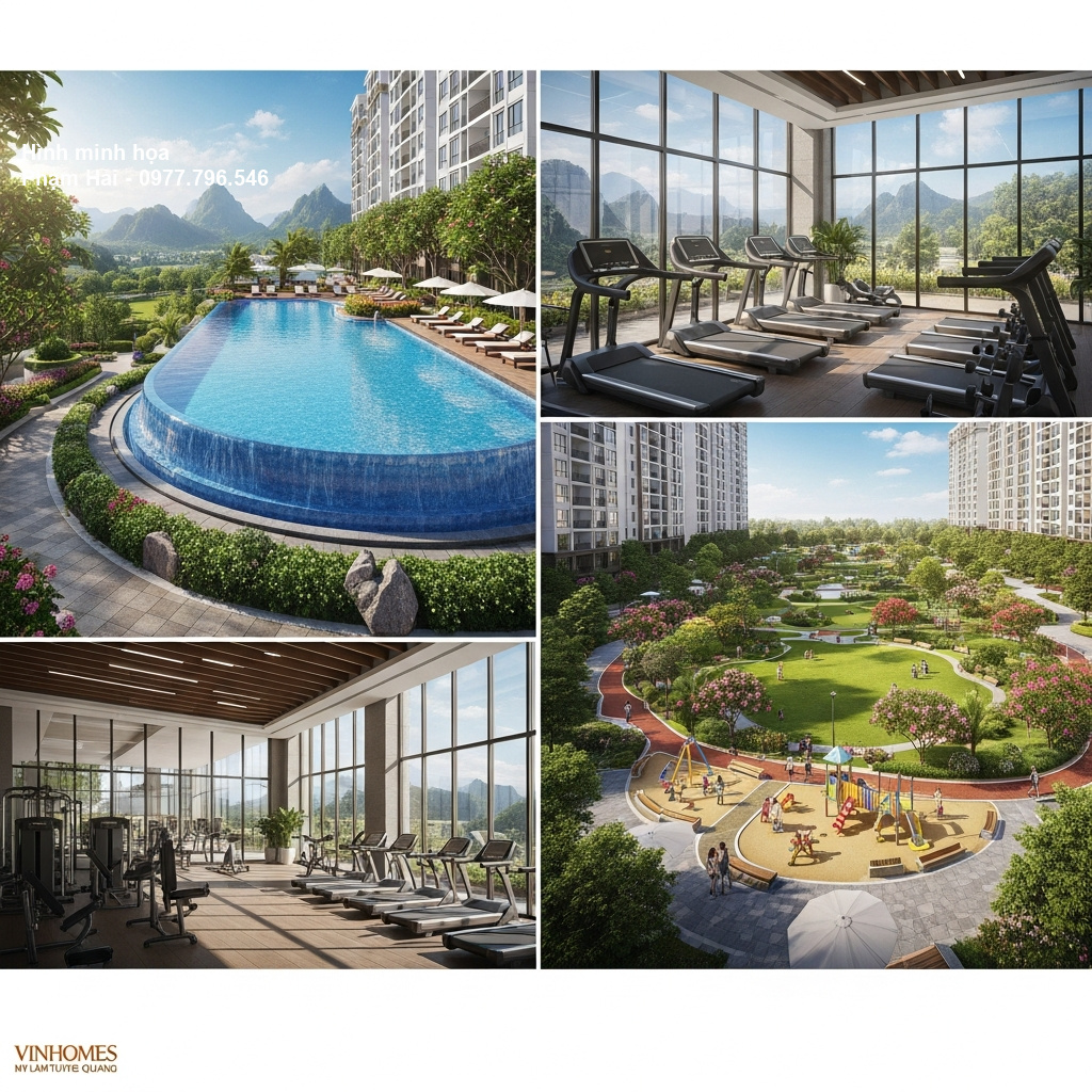 Khám Phá Dự Án Vinhomes Mỹ Lâm Tuyên Quang - Nơi An Cư Lý Tưởng 3 Hình ảnh dự án