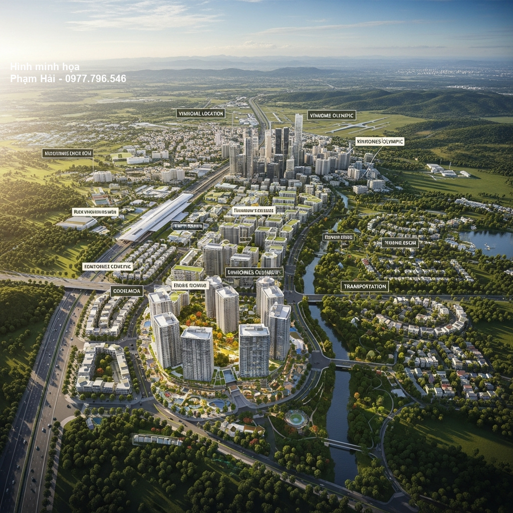 Khám Phá Dự Án Vinhomes Olympic - Nơi Giao Thoa Giữa Sang Trọng và Thiên Nhiên 2 Hình ảnh dự án