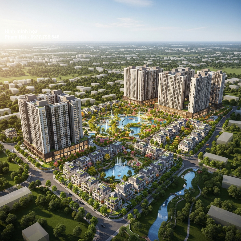 Khám Phá Dự Án Vinhomes Cổ Loa: Nơi Giao Thoa Giữa Thiên Nhiên và Hiện Đại 4 Hình ảnh dự án