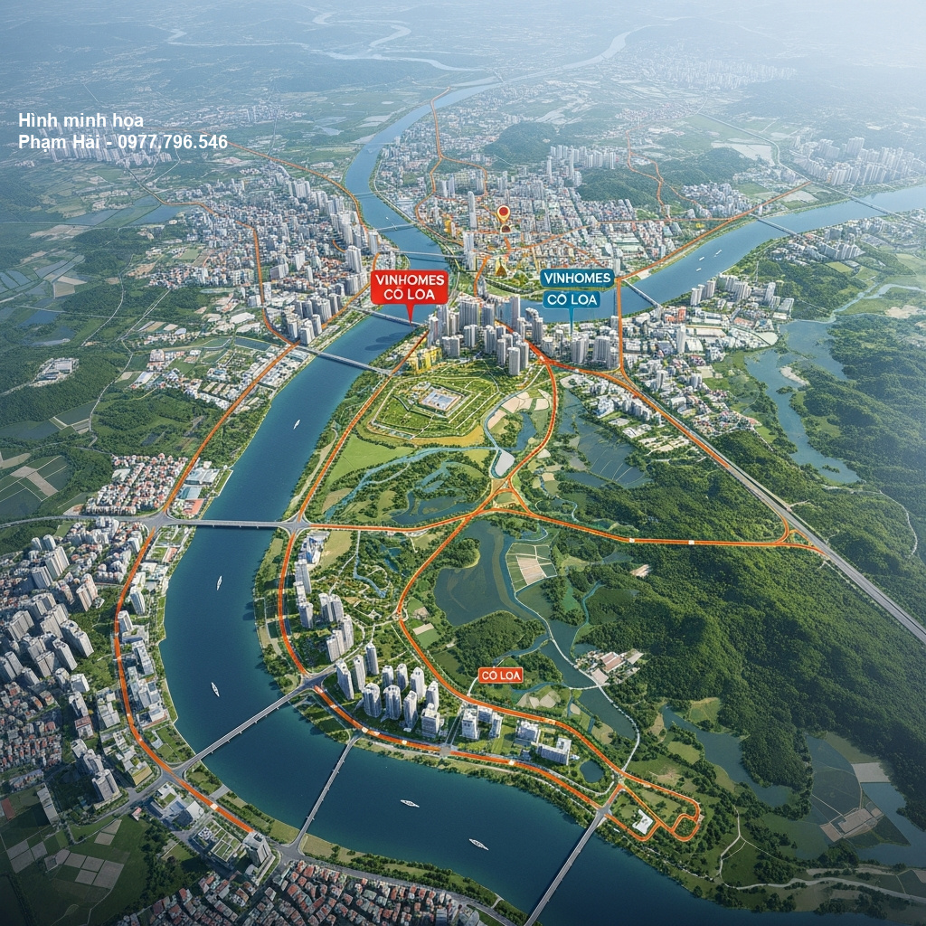 Khám Phá Dự Án Vinhomes Cổ Loa - Nơi Giao Thoa Giữa Thiên Nhiên và Đô Thị 2 Hình ảnh dự án