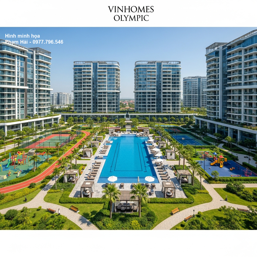 Khám Phá Dự Án Vinhomes Olympic - Cuộc Sống Đẳng Cấp Tại Hà Nội 3 Hình ảnh dự án