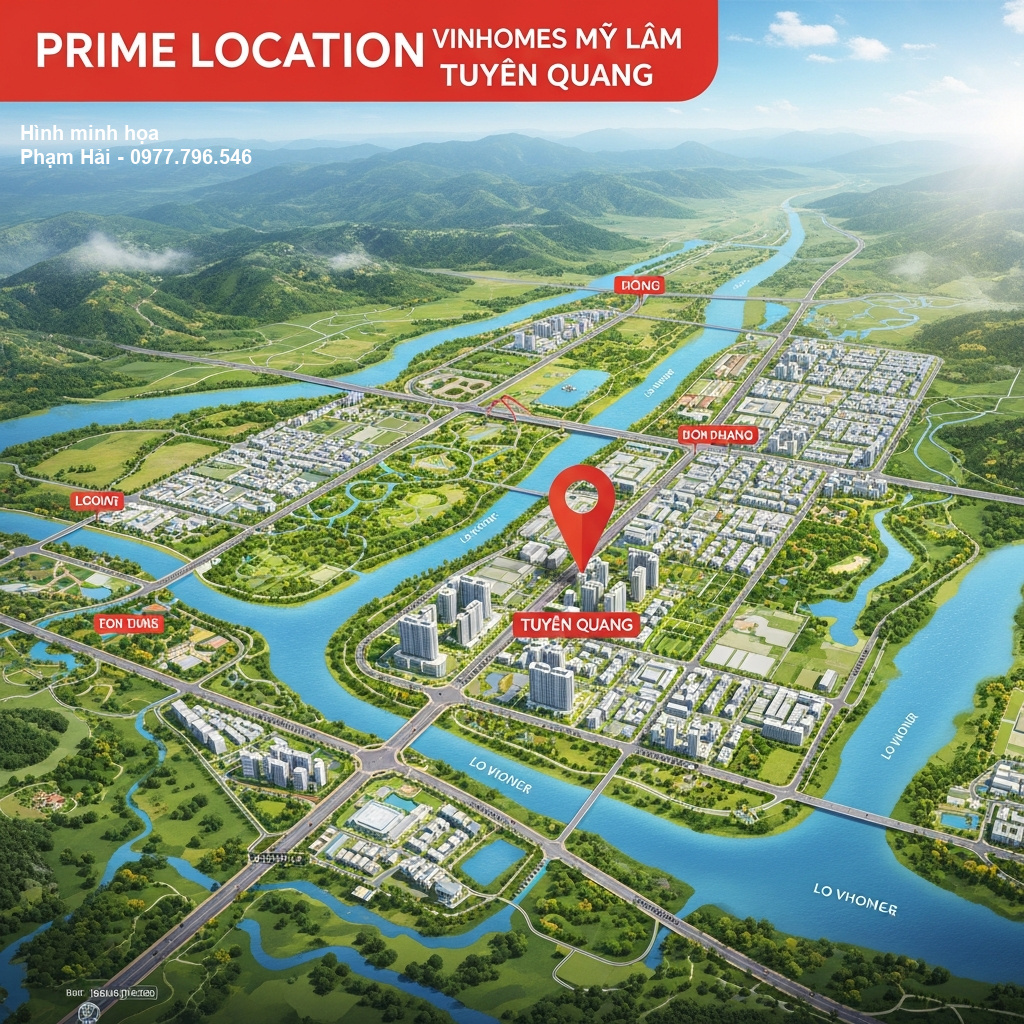 Khám Phá Dự Án Vinhomes Mỹ Lâm Tuyên Quang Đẳng Cấp 2 Hình ảnh dự án