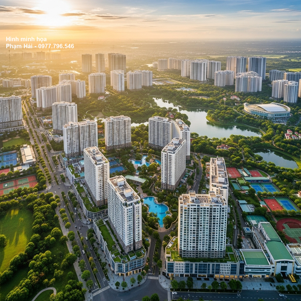 Khám Phá Dự Án Vinhomes Olympic: Nơi Giao Thoa Giữa Sang Trọng và Thiên Nhiên 4 Hình ảnh dự án