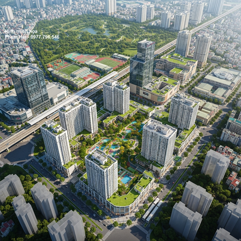 Khám Phá Dự Án Vinhomes Mễ Trì 2 - Nơi Đáng Sống Tại Hà Nội 2 Hình ảnh dự án