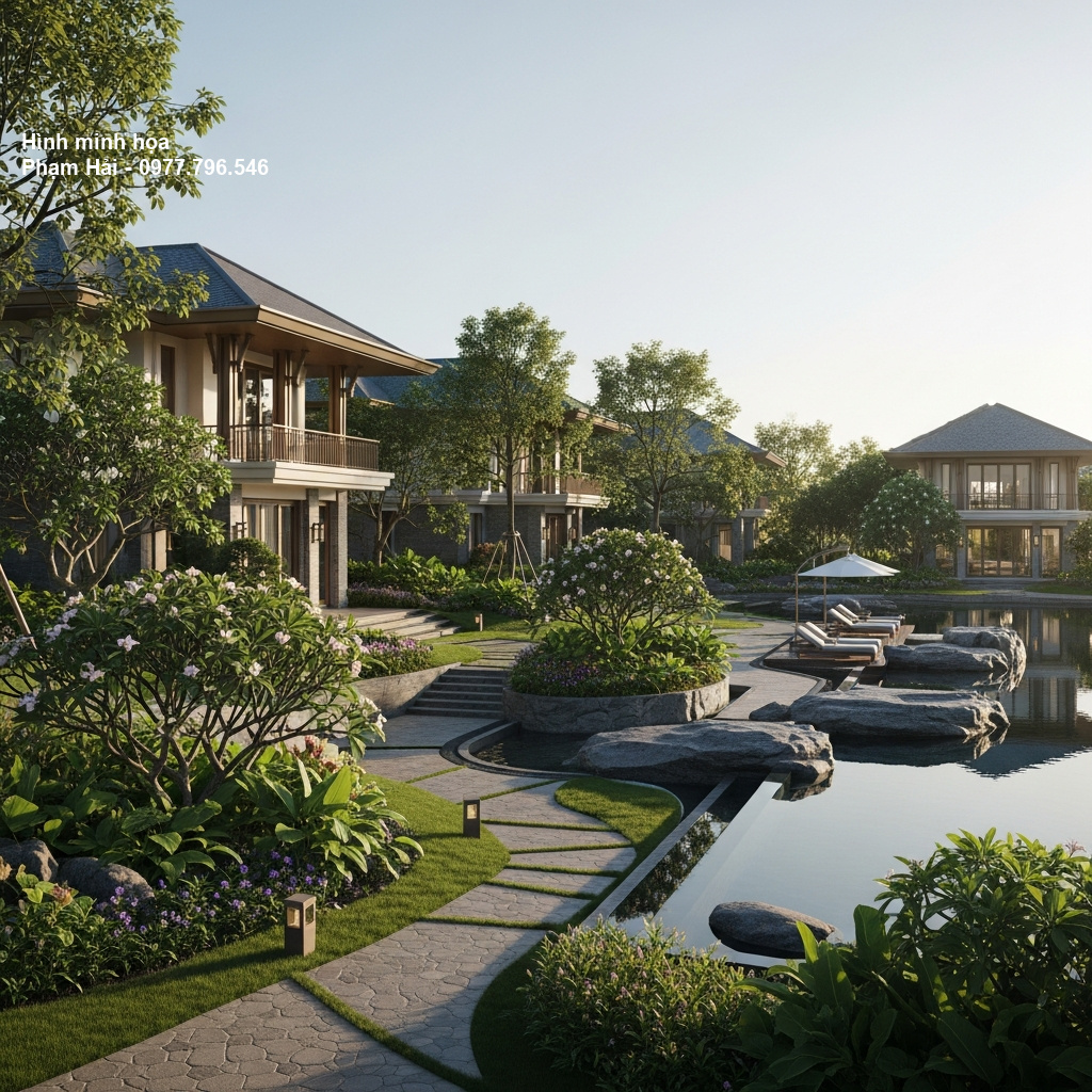 Khám Phá Dự Án Vinhomes Làng Vân: Nơi Giao Thoa Giữa Thiên Nhiên và Đẳng Cấp 4 Hình ảnh dự án