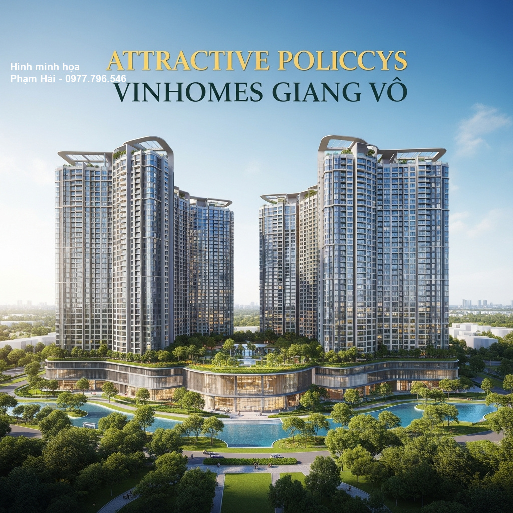 Khám Phá Dự Án Vinhomes Giảng Võ: Nơi Giao Thoa Giữa Sang Trọng và Tiện Nghi 4 Hình ảnh dự án