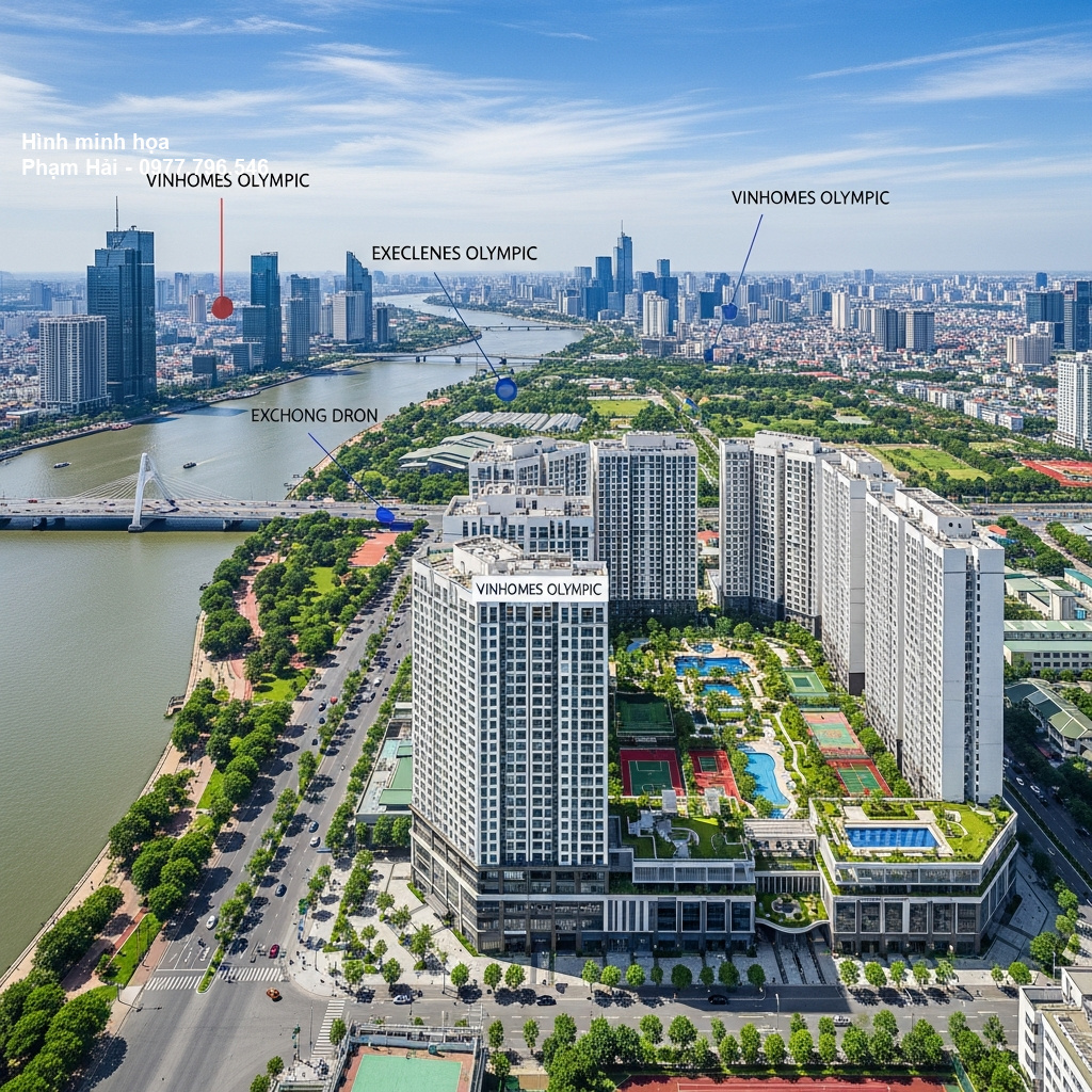 Khám Phá Dự Án Vinhomes Olympic - Nơi Giao Thoa Giữa Sang Trọng và Tiện Nghi 2 Hình ảnh dự án