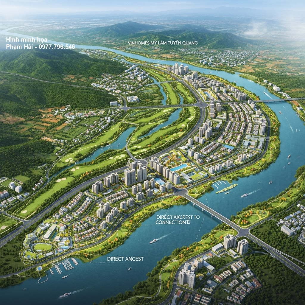 Khám Phá Dự Án Vinhomes Mỹ Lâm Tuyên Quang - Nơi Đáng Sống 2 Hình ảnh dự án