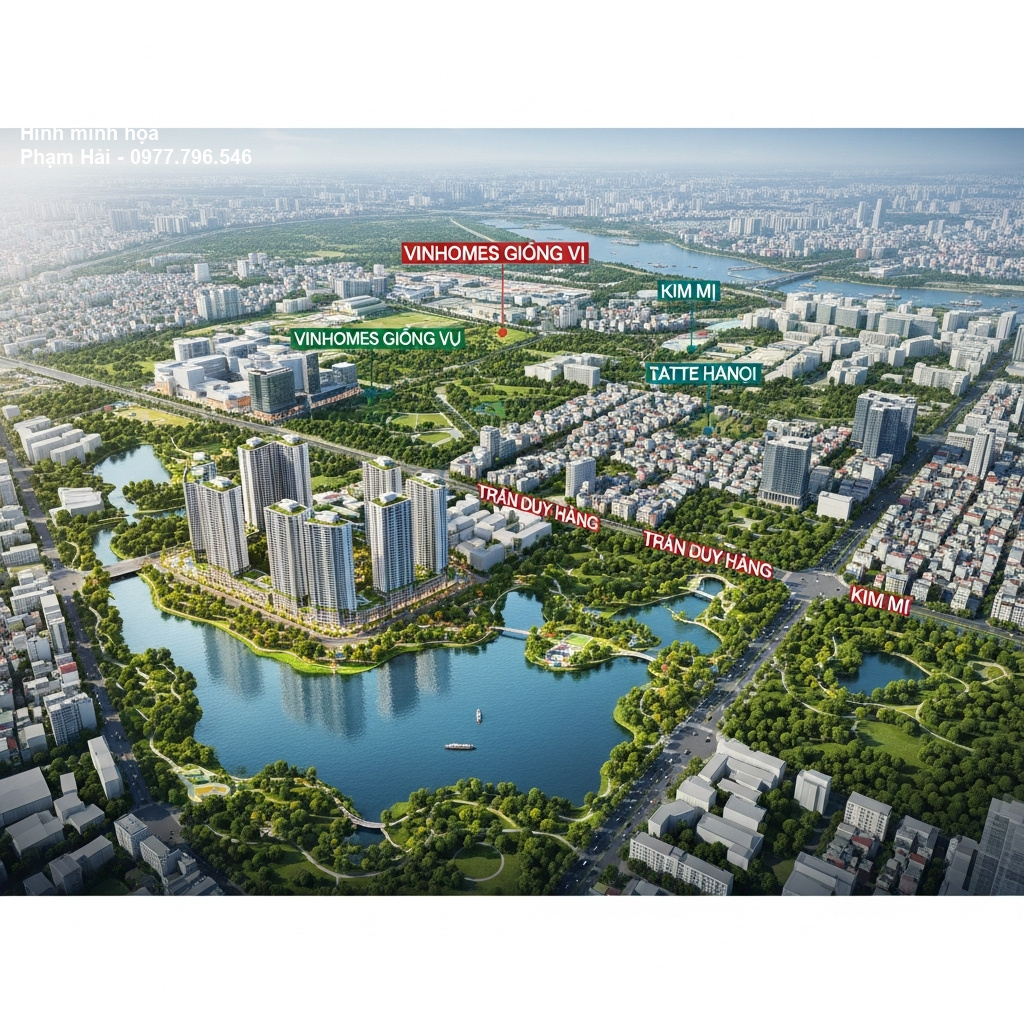 Khám Phá Dự Án Vinhomes Giảng Võ - Nơi Đẳng Cấp Gặp Gỡ Thiên Nhiên 2 Hình ảnh dự án
