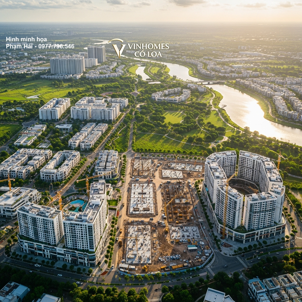 Khám Phá Dự Án Vinhomes Cổ Loa: Nơi Giao Thoa Giữa Thiên Nhiên và Đẳng Cấp 4 Hình ảnh dự án