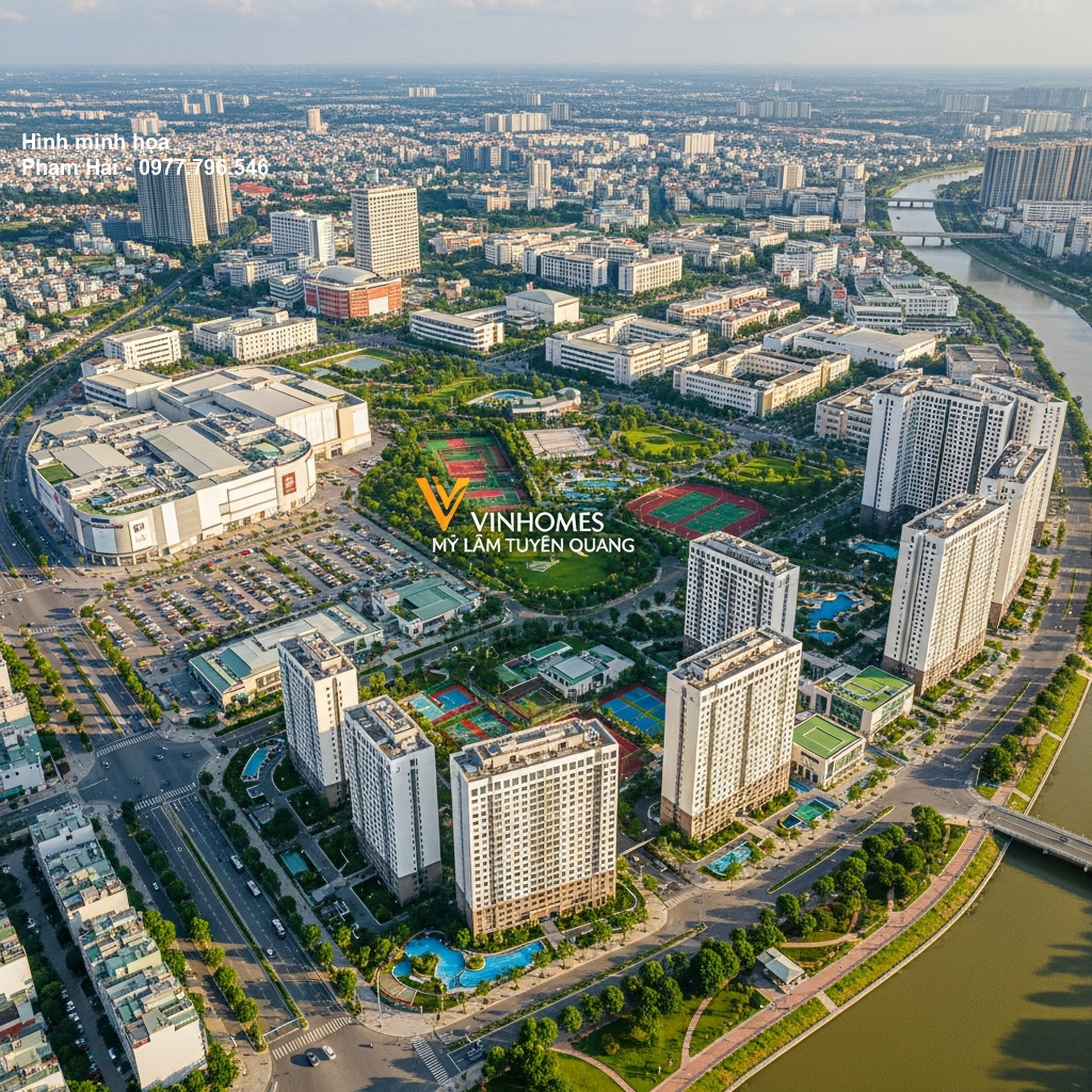 Khám Phá Dự Án Vinhomes Mỹ Lâm Tuyên Quang - Tiềm Năng Vượt Trội 2 Hình ảnh dự án