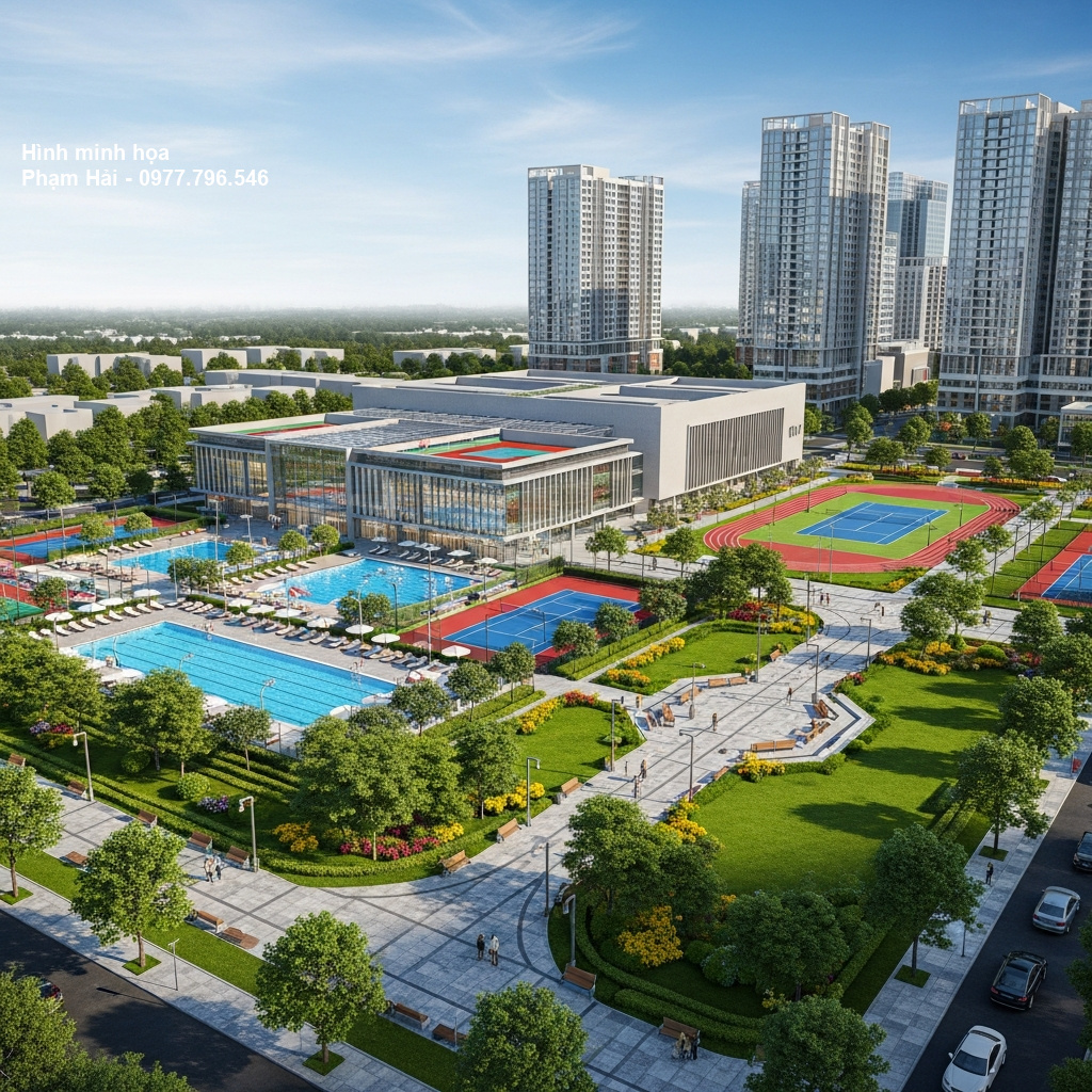 Khám Phá Dự Án Vinhomes Olympic - Khu Đô Thị Đẳng Cấp 3 Hình ảnh dự án