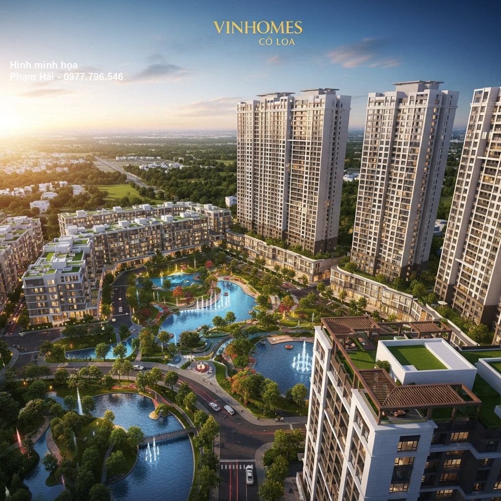 Khám Phá Dự Án Vinhomes Cổ Loa: Thiên Đường Bất Động Sản Cao Cấp 4 Hình ảnh dự án