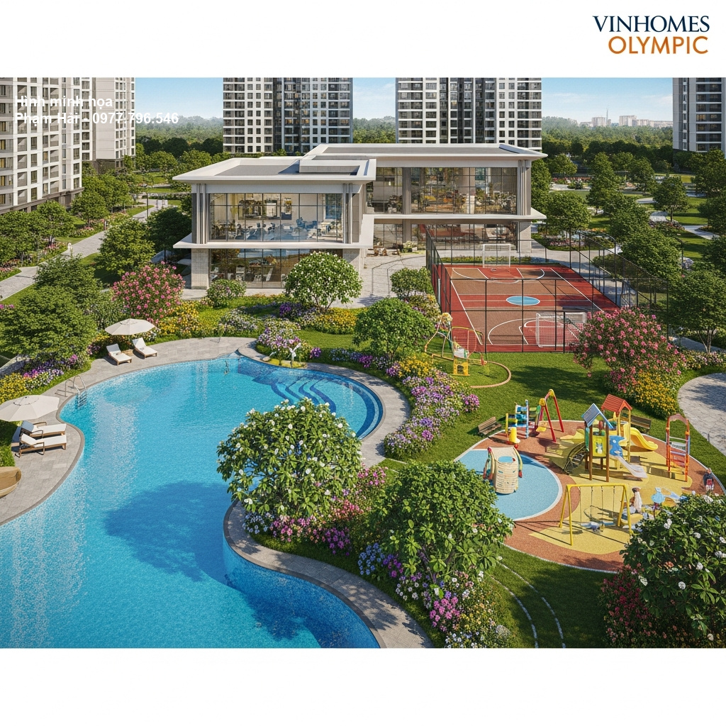 Khám Phá Dự Án Vinhomes Olympic - Nơi Giao Thoa Giữa Sang Trọng và Tiện Nghi 3 Hình ảnh dự án