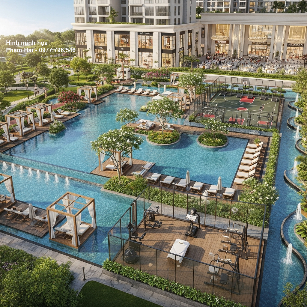 Khám Phá Dự Án Vinhomes Mễ Trì 2 - Nơi Đẳng Cấp Gặp Gỡ Thiên Nhiên 3 Hình ảnh dự án