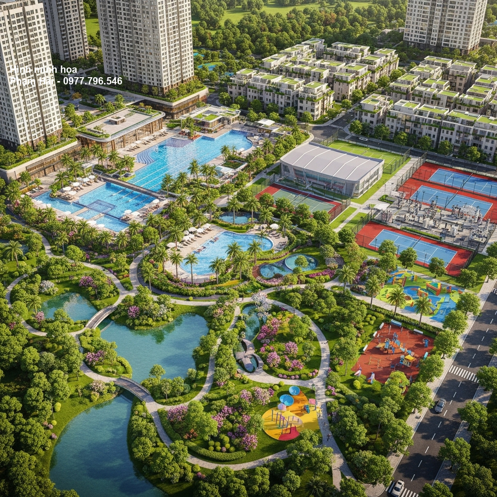 Khám Phá Dự Án Vinhomes Olympic - Kiến Trúc Đẳng Cấp và Tiện Nghi Tối Ưu 3 Hình ảnh dự án