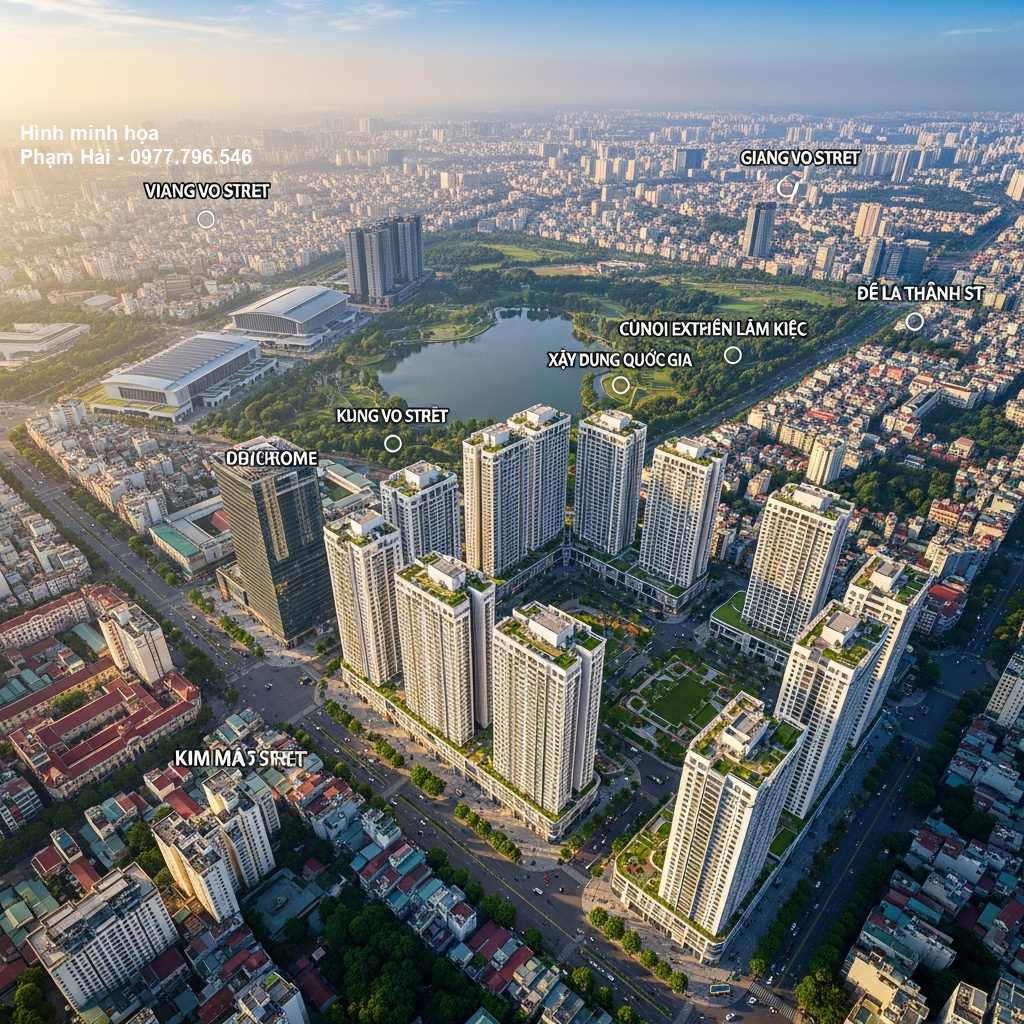 Khám Phá Dự Án Vinhomes Giảng Võ - Nơi Đẳng Cấp Gặp Gỡ Thiên Nhiên 2 Hình ảnh dự án