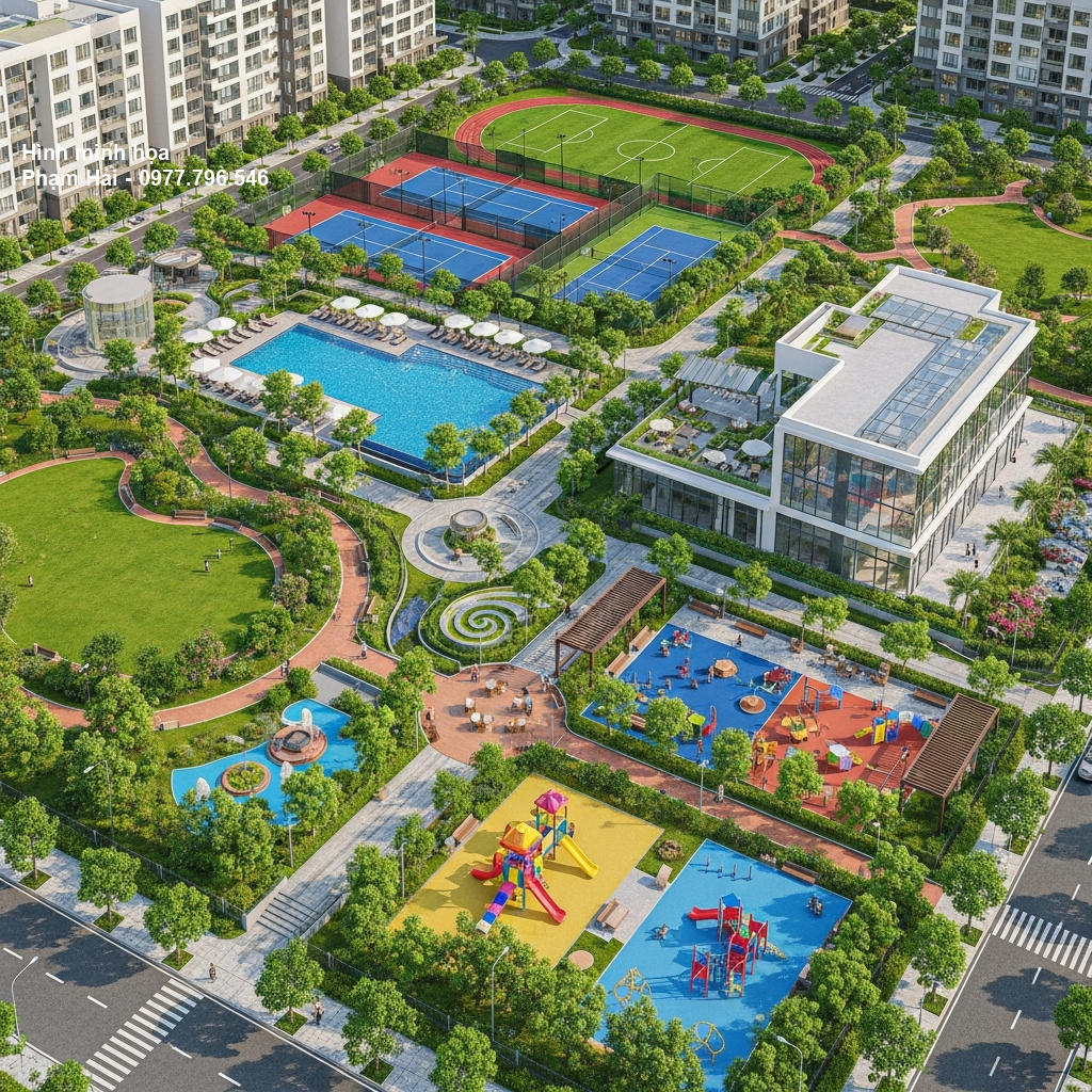 Khám Phá Dự Án Vinhomes Mỹ Lâm Tuyên Quang: Nơi Giao Thoa Của Tiện Nghi Và Thiên Nhiên 3 Hình ảnh dự án