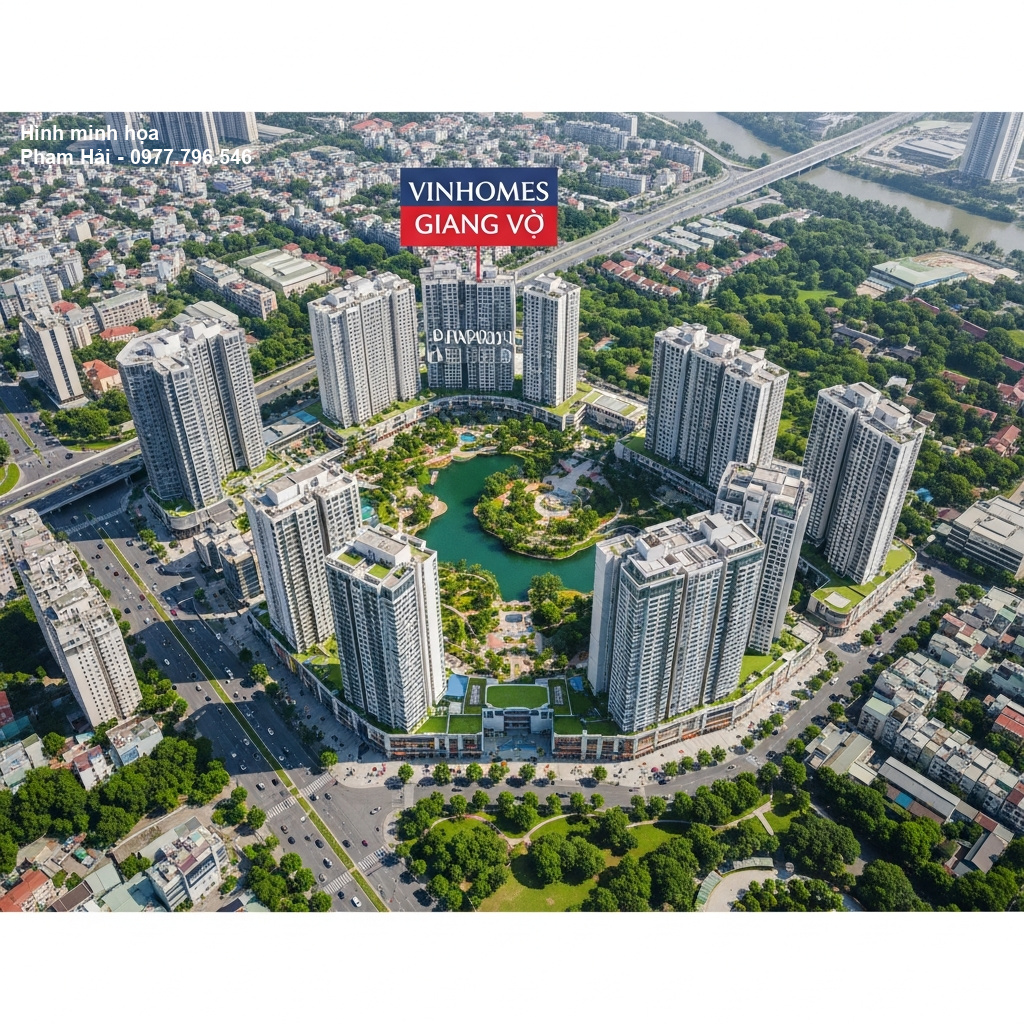 Khám Phá Dự Án Vinhomes Giảng Võ: Nơi Đẳng Cấp Gặp Gỡ Thiên Nhiên 2 Hình ảnh dự án