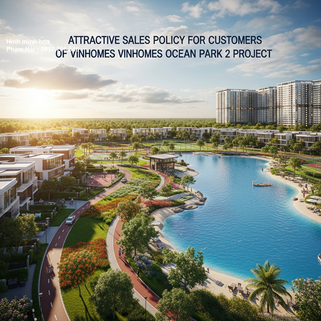 Khám Phá Vinhomes Ocean Park 2 - Thiên Đường Nghỉ Dưỡng Đẳng Cấp 4 Hình ảnh dự án