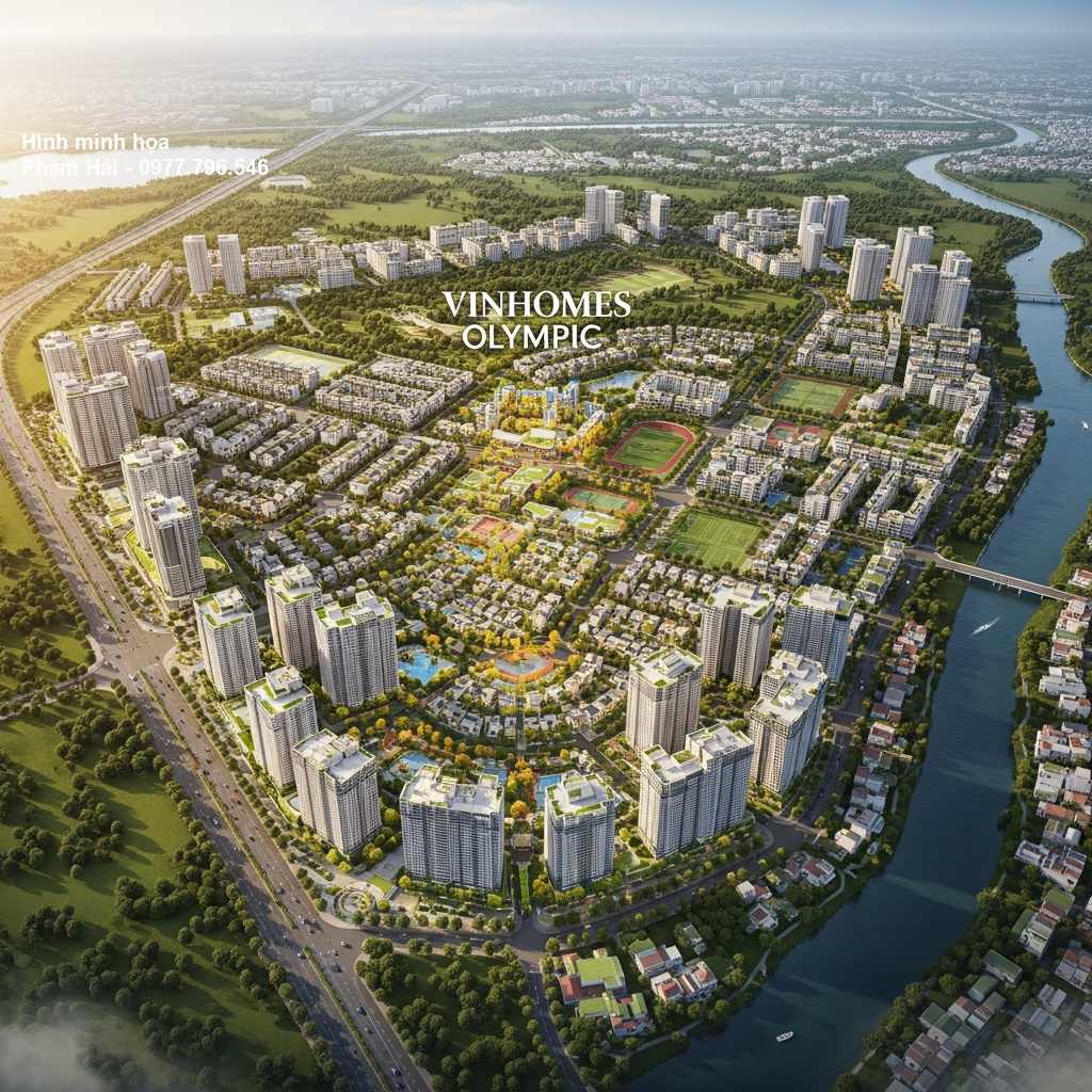Khám Phá Dự Án Vinhomes Olympic: Nơi Đẳng Cấp Gặp Gỡ Thiên Nhiên 2 Hình ảnh dự án
