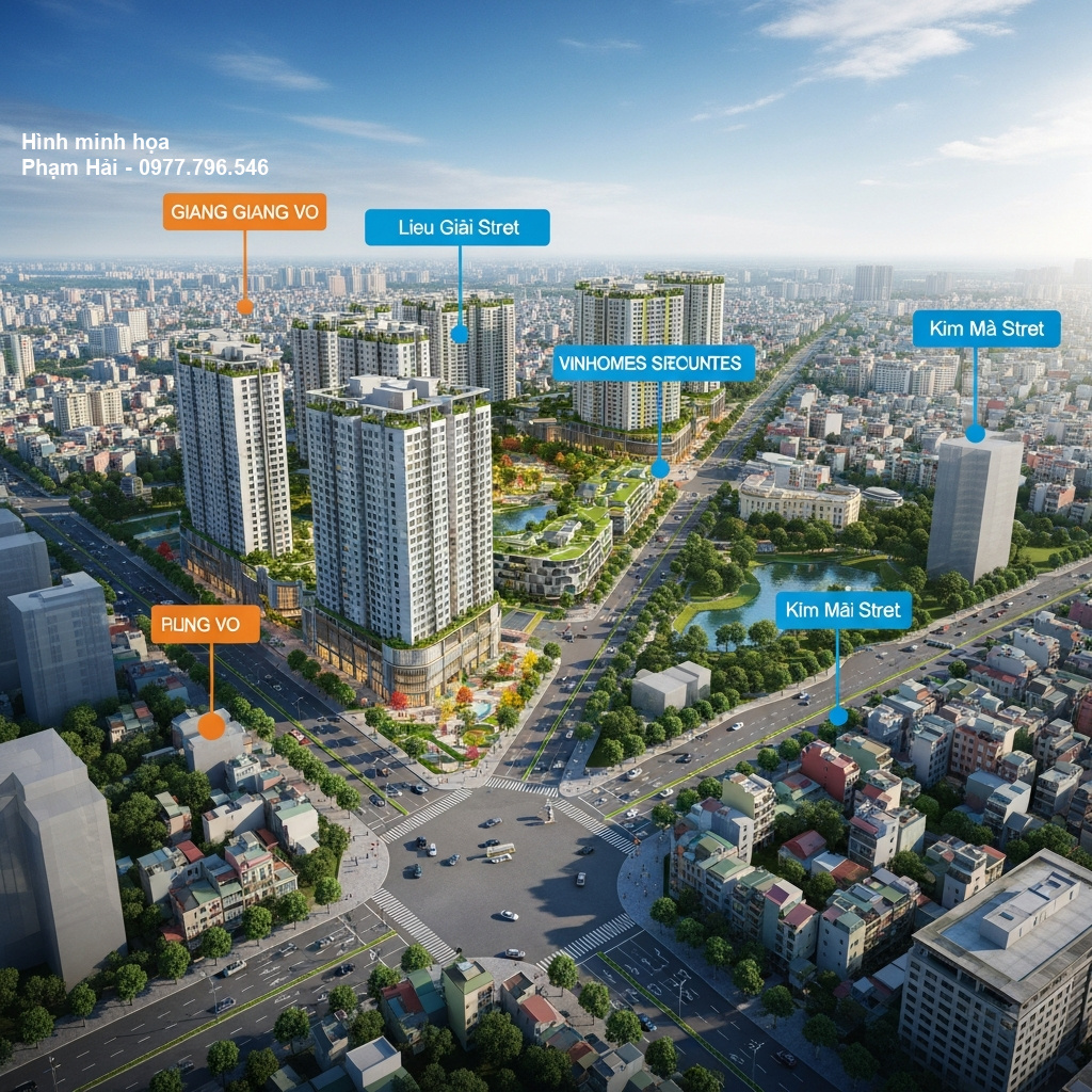 Khám Phá Dự Án Vinhomes Giảng Võ - Thiên Đường Sống Đẳng Cấp 2 Hình ảnh dự án