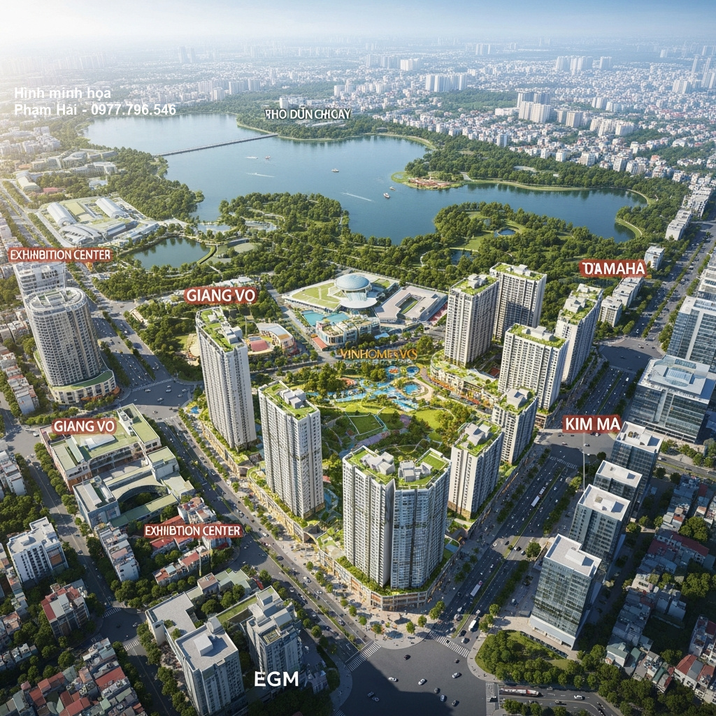 Khám Phá Dự Án Vinhomes Giảng Võ - Nơi Giao Thoa Giữa Đẳng Cấp và Thiên Nhiên 2 Hình ảnh dự án