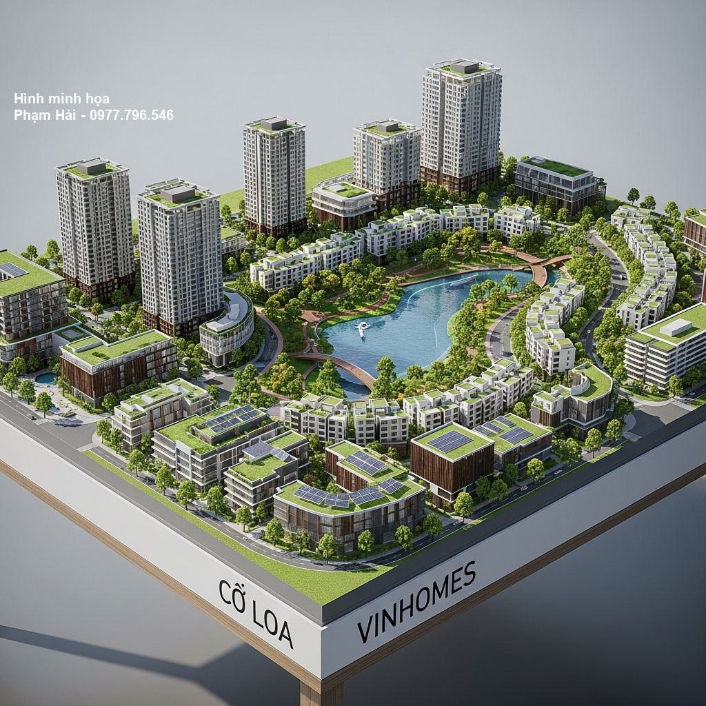 Khám Phá Dự Án Vinhomes Cổ Loa - Nơi Đẳng Cấp Gặp Gỡ Thiên Nhiên 3 Hình ảnh dự án