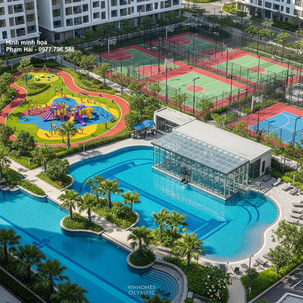 Trải Nghiệm Cuộc Sống Đẳng Cấp Tại Vinhomes Olympic 3 Hình ảnh dự án
