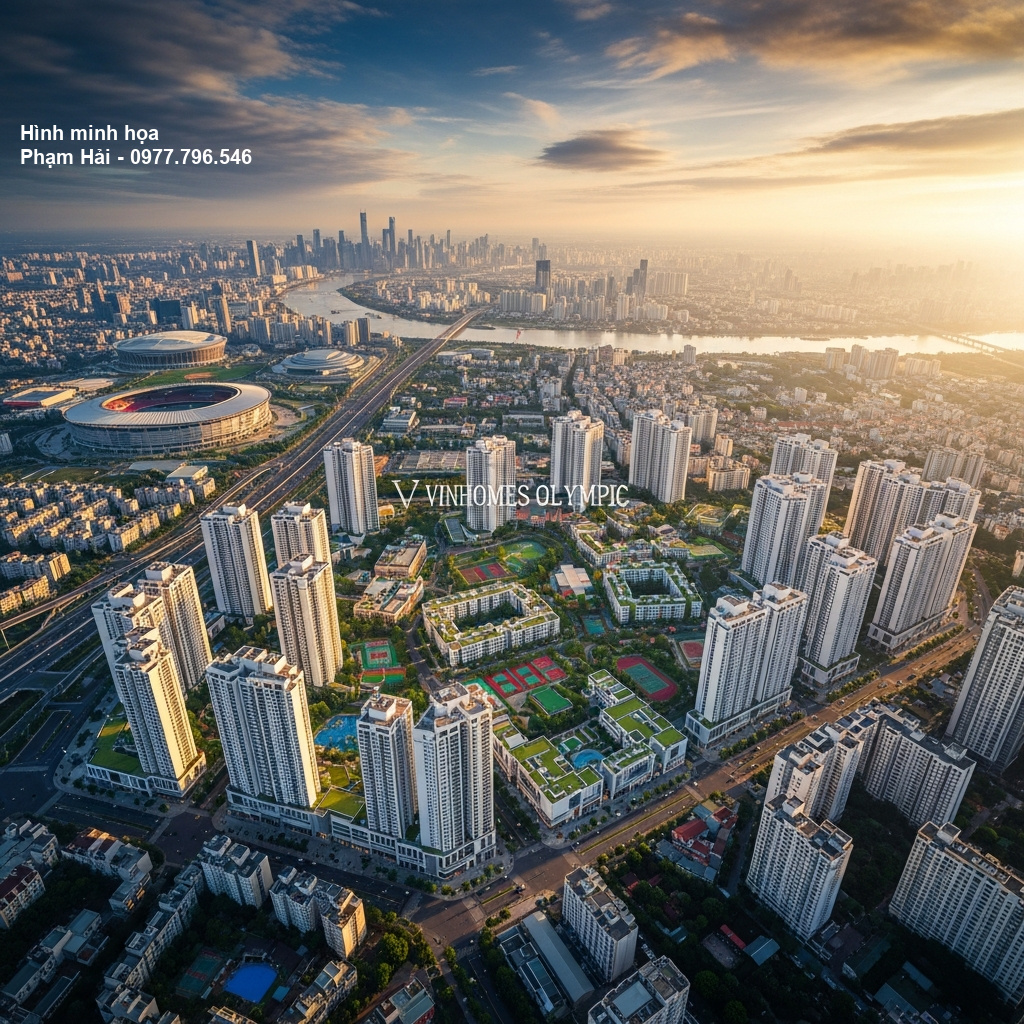Khám Phá Dự Án Vinhomes Olympic - Nơi Giao Thoa Giữa Sang Trọng và Tiện Nghi 2 Hình ảnh dự án