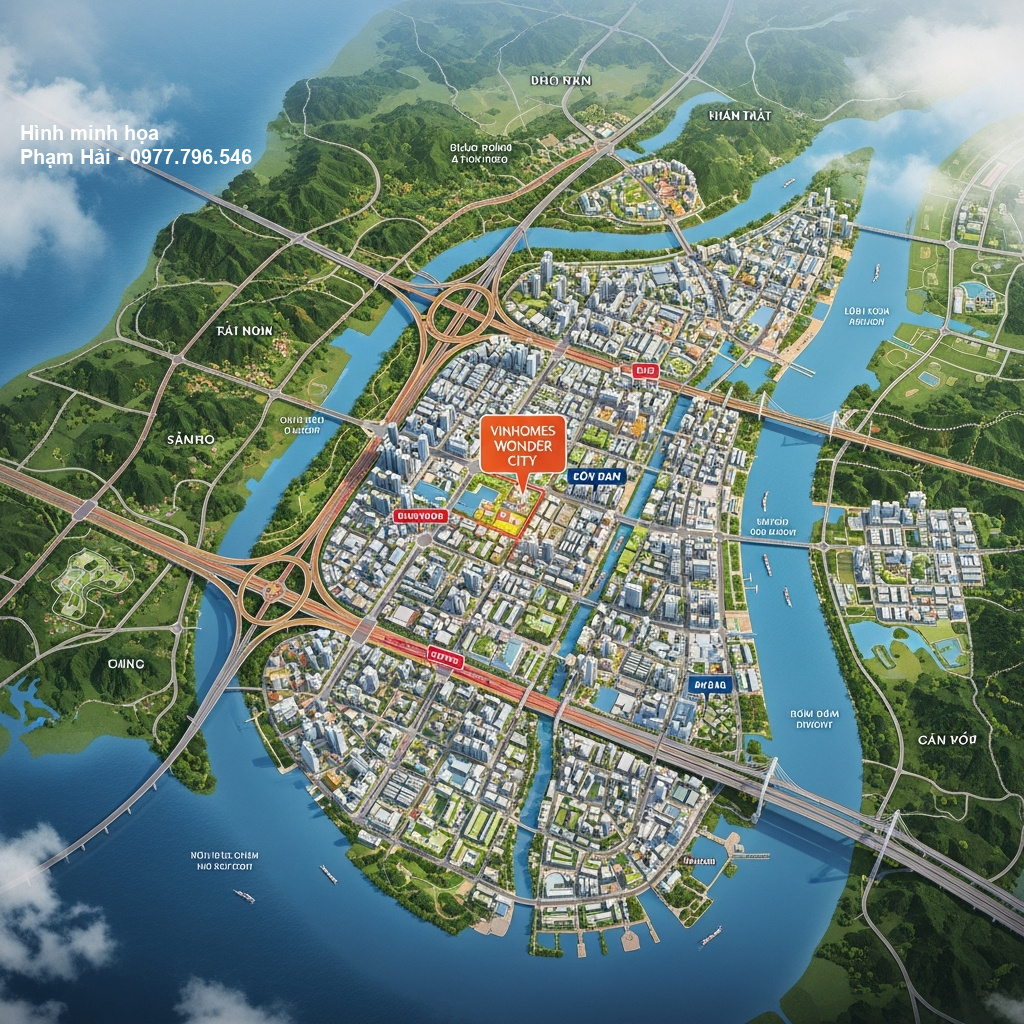 Khám Phá Dự Án Vinhomes Wonder City - Thiên Đường Nghỉ Dưỡng Đẳng Cấp 2 Hình ảnh dự án