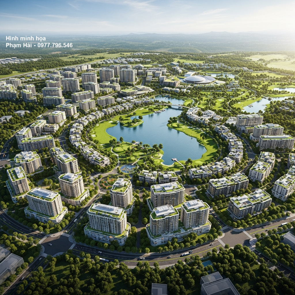 Khám Phá Dự Án Vinhomes Làng Vân: Thiên Đường Nghỉ Dưỡng Đẳng Cấp 4 Hình ảnh dự án
