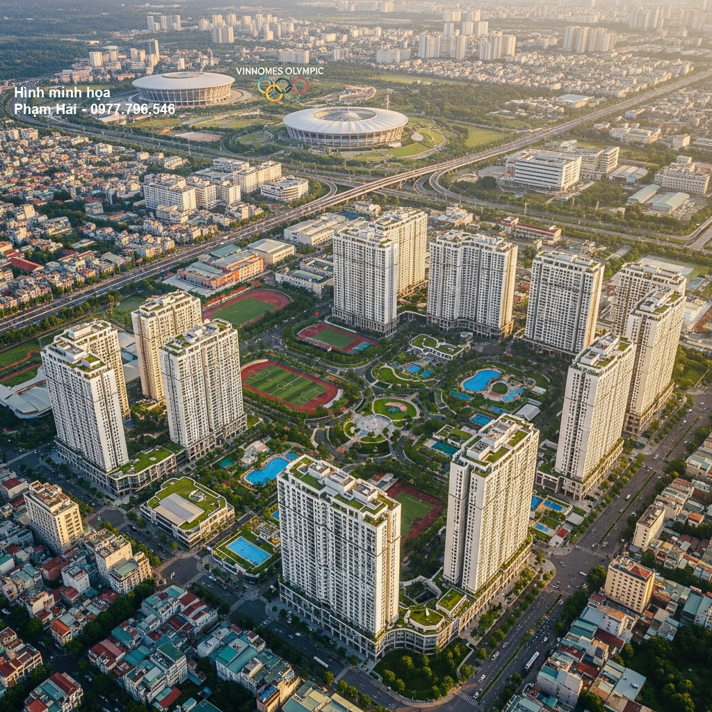 Khám Phá Dự Án Vinhomes Olympic: Nơi Giao Thoa Giữa Sang Trọng Và Tiện Nghi 2 Hình ảnh dự án