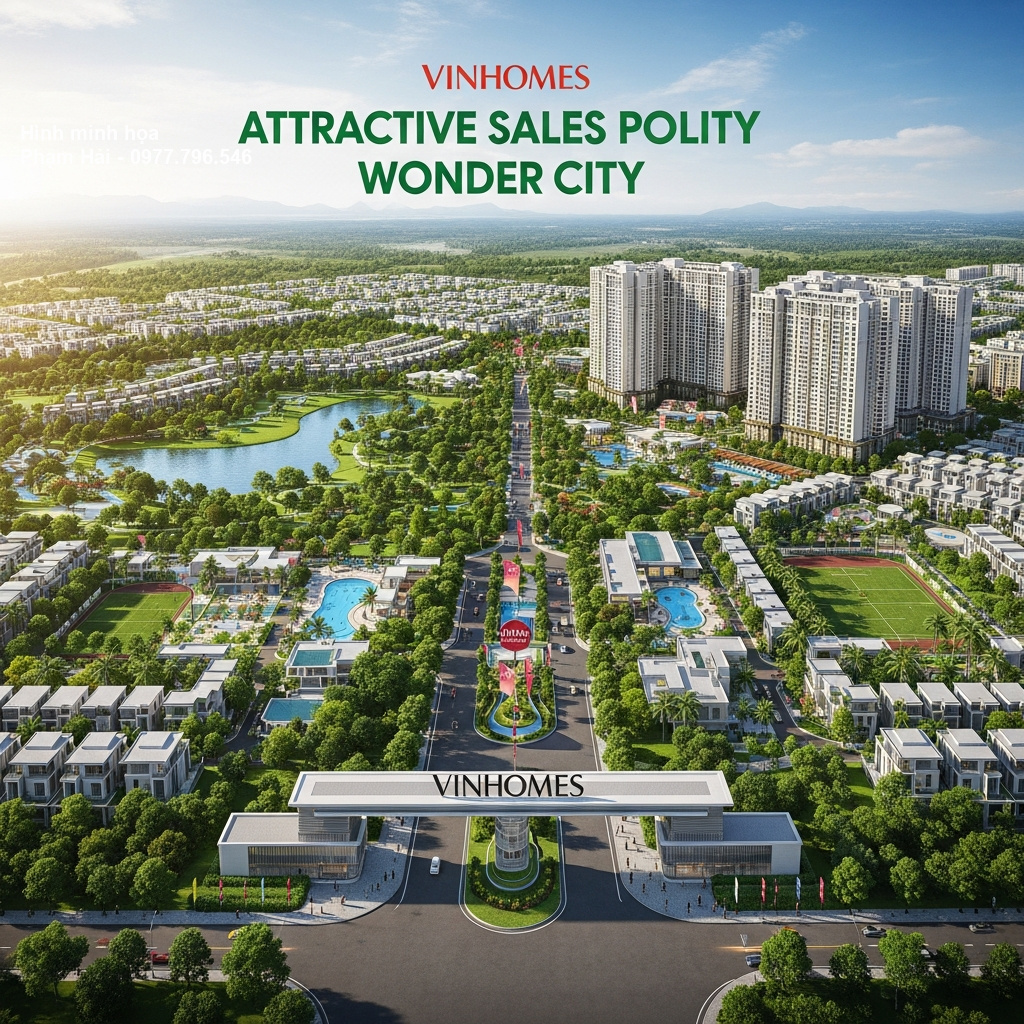Khám Phá Dự Án Vinhomes Wonder City - Thiên Đường Nghỉ Dưỡng Đẳng Cấp 4 Hình ảnh dự án