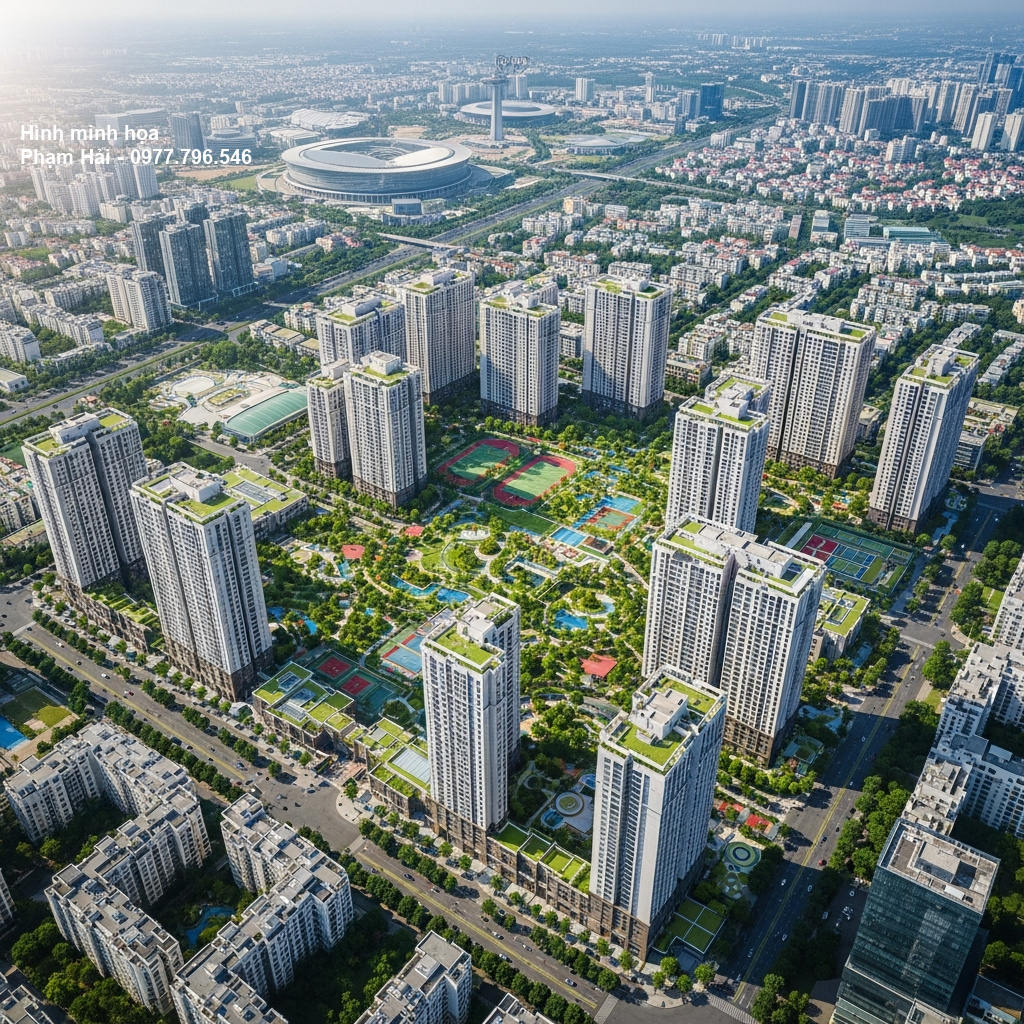 Khám Phá Dự Án Vinhomes Olympic: Nơi Đẳng Cấp Gặp Gỡ Thiên Nhiên 2 Hình ảnh dự án