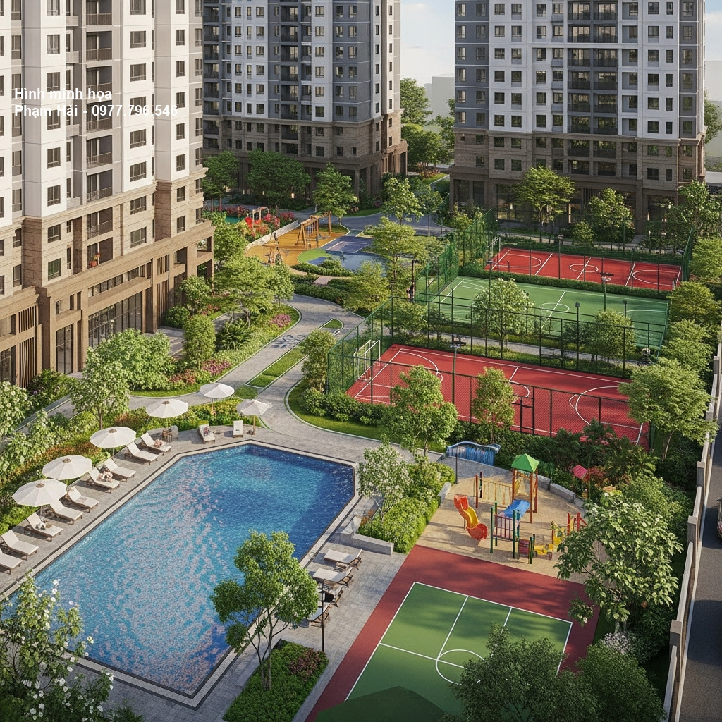 Khám Phá Dự Án Vinhomes Olympic: Nơi Đẳng Cấp Gặp Gỡ Thiên Nhiên 4 Hình ảnh dự án