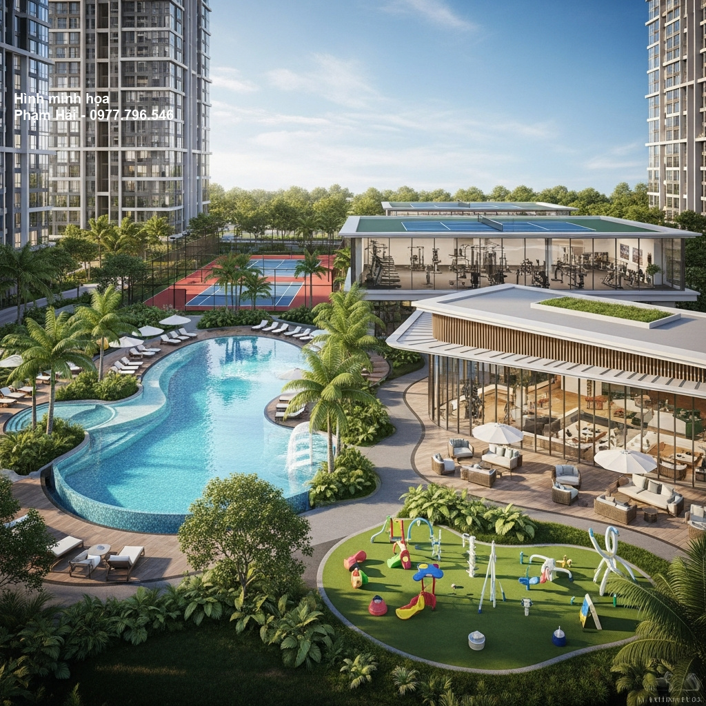 Khám Phá Dự Án Vinhomes Olympic - Biểu Tượng Của Cuộc Sống Đẳng Cấp 3 Hình ảnh dự án