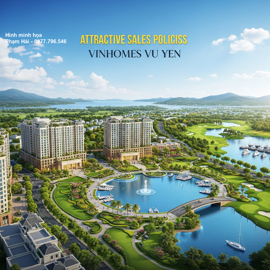 Khám Phá Dự Án Vinhomes Vũ Yên - Điểm Đến An Cư Lý Tưởng 4 Hình ảnh dự án