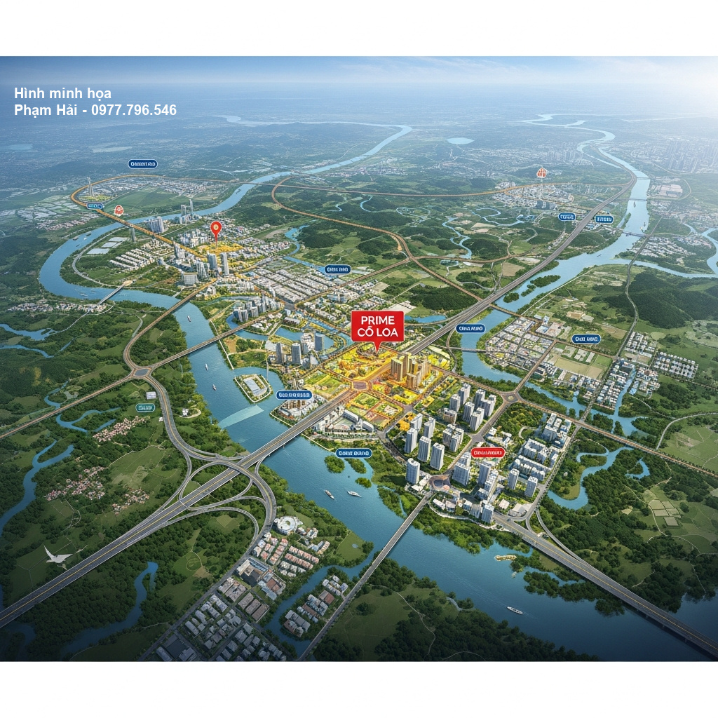 Khám Phá Dự Án Vinhomes Cổ Loa: Nơi Đẳng Cấp Gặp Gỡ Thiên Nhiên 2 Hình ảnh dự án