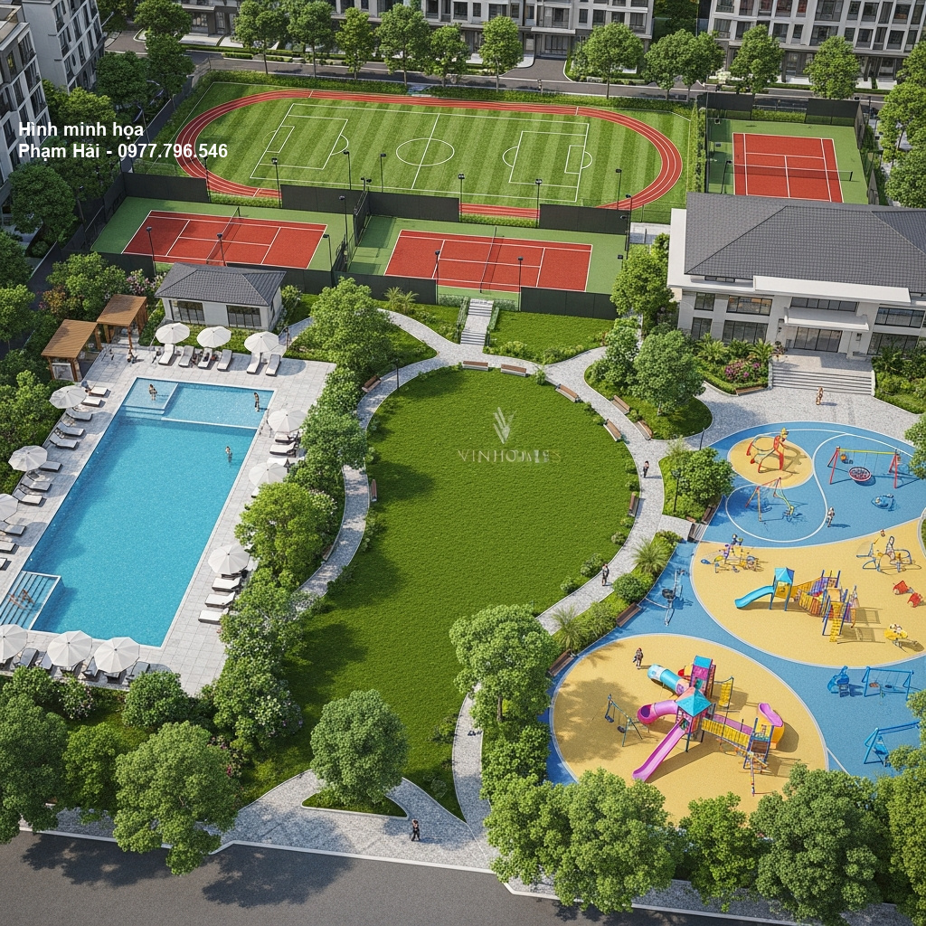 Khám Phá Dự Án Vinhomes Olympic: Nơi Giao Thoa Đẳng Cấp 3 Hình ảnh dự án