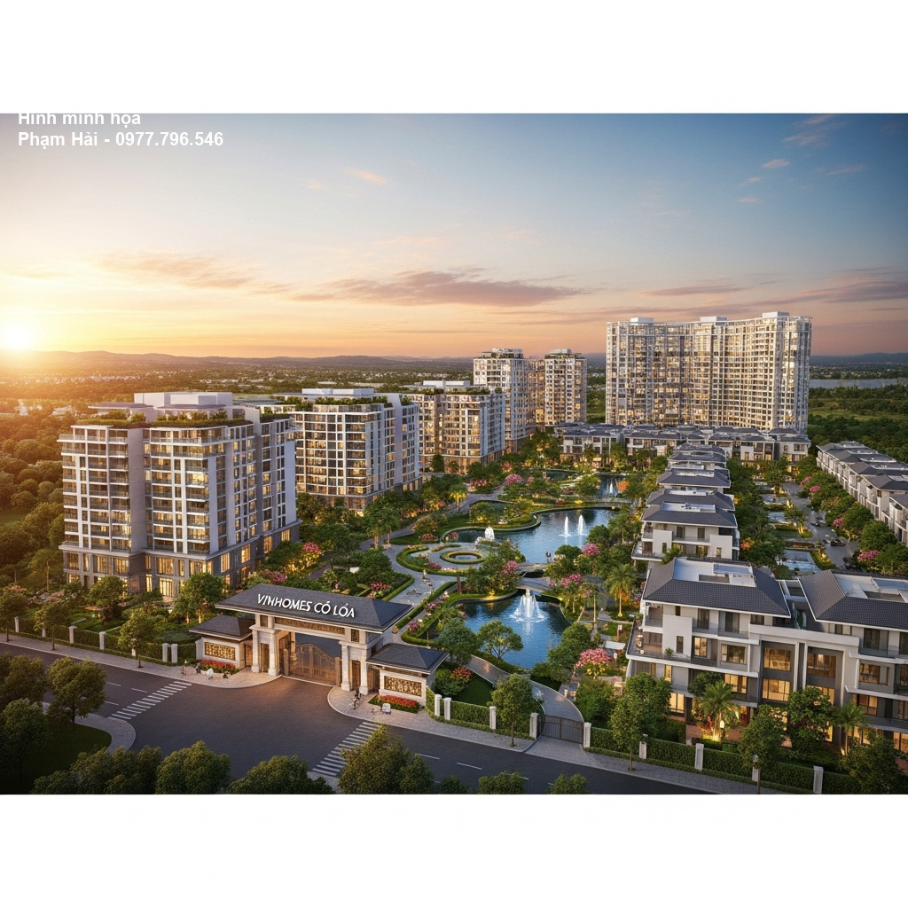 Khám Phá Dự Án Vinhomes Cổ Loa - Biểu Tượng Mới Của Bất Động Sản Cao Cấp 4 Hình ảnh dự án
