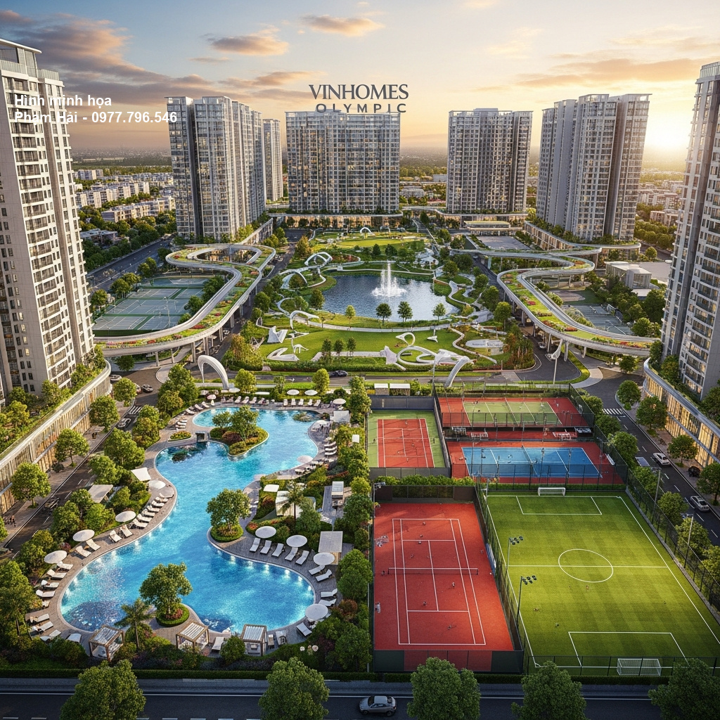 Khám Phá Dự Án Vinhomes Olympic - Nơi Gửi Gắm Cuộc Sống Đẳng Cấp 3 Hình ảnh dự án